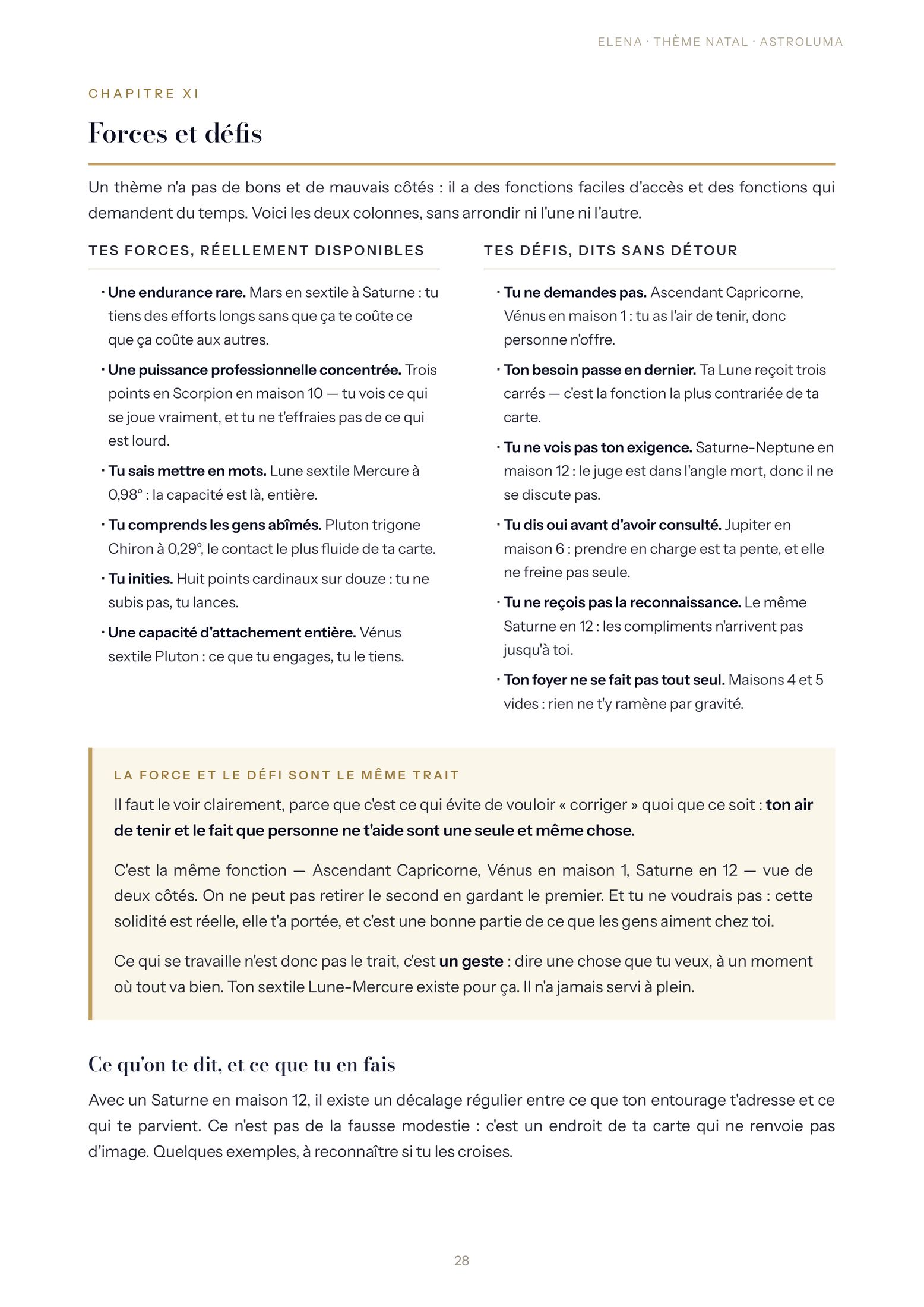 Page 28 de l'exemple de lecture