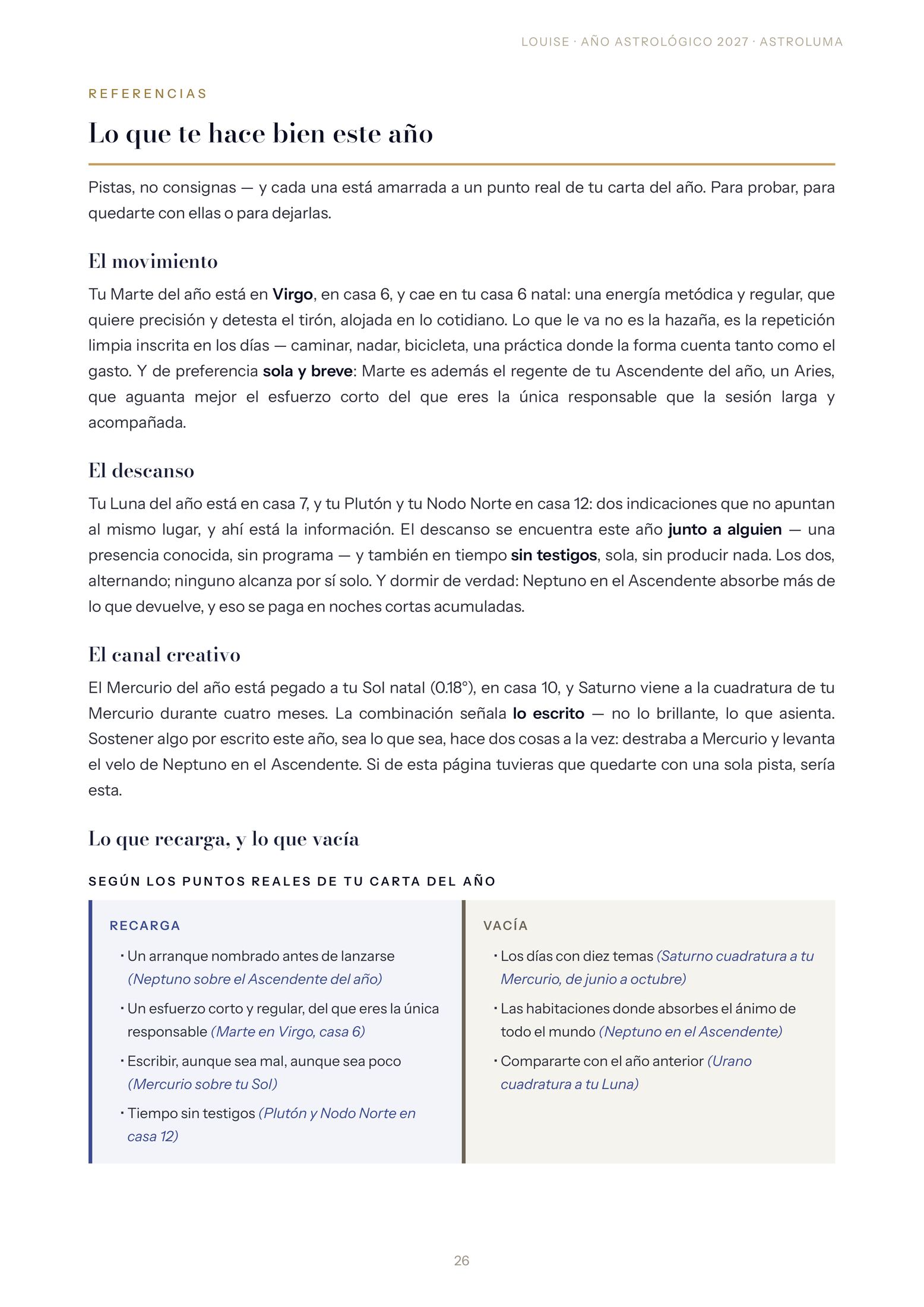 Página 26 del ejemplo de lectura