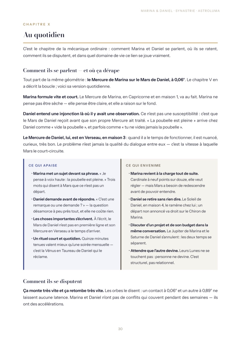 Page 30 de l'exemple de lecture