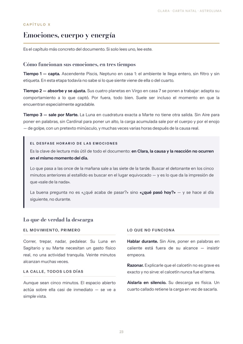 Página 23 del ejemplo de lectura