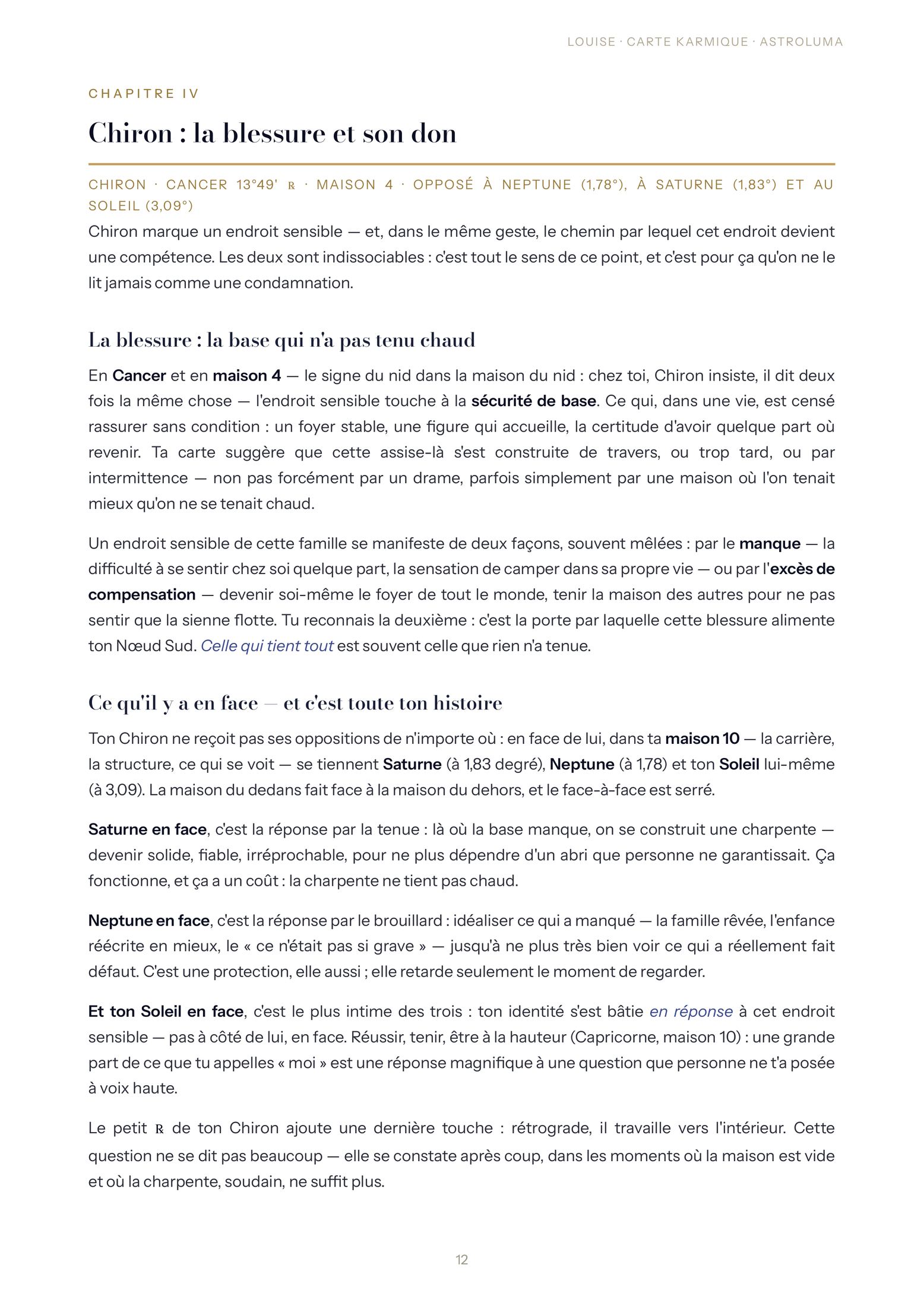 Page 12 de l'exemple de lecture