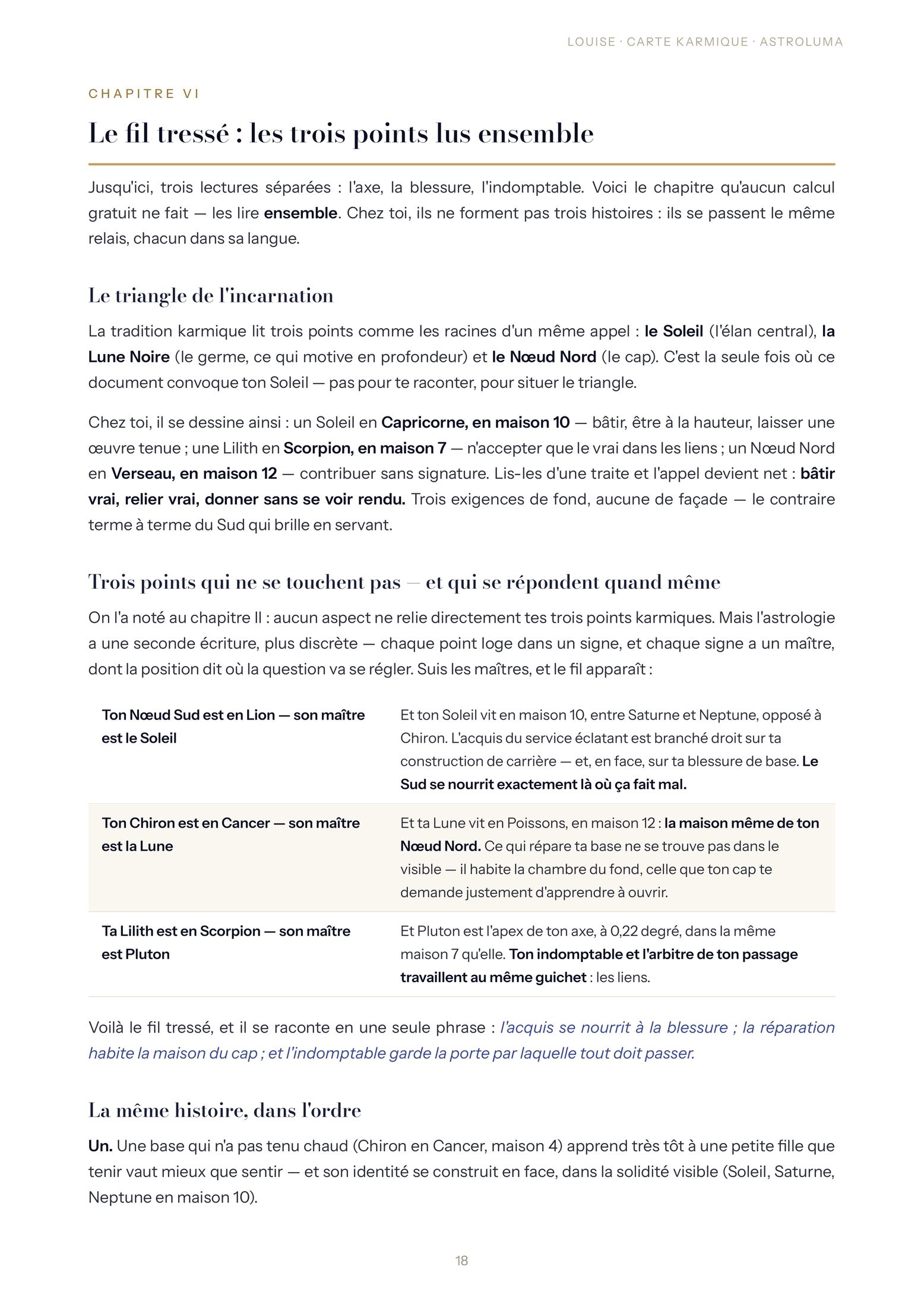 Page 18 de l'exemple de lecture