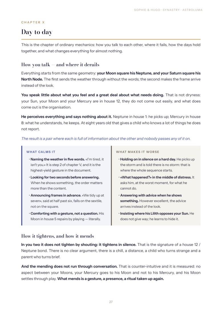 Page 27 of the sample reading