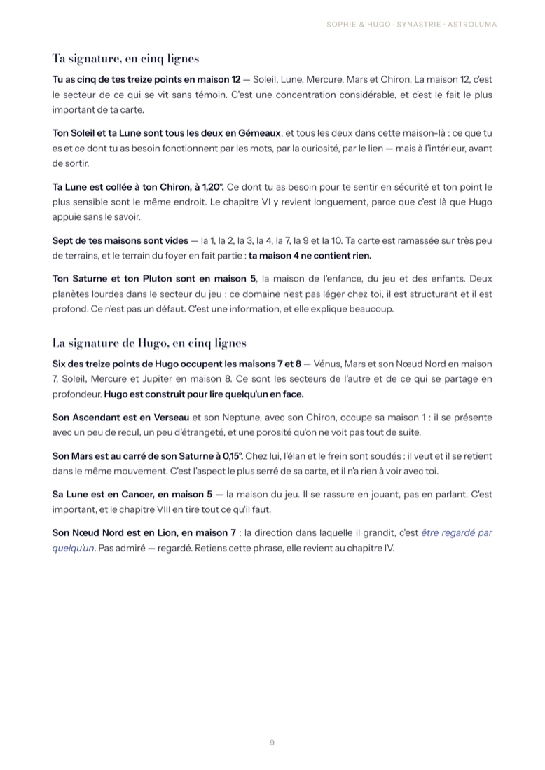 Page 9 de l'exemple de lecture