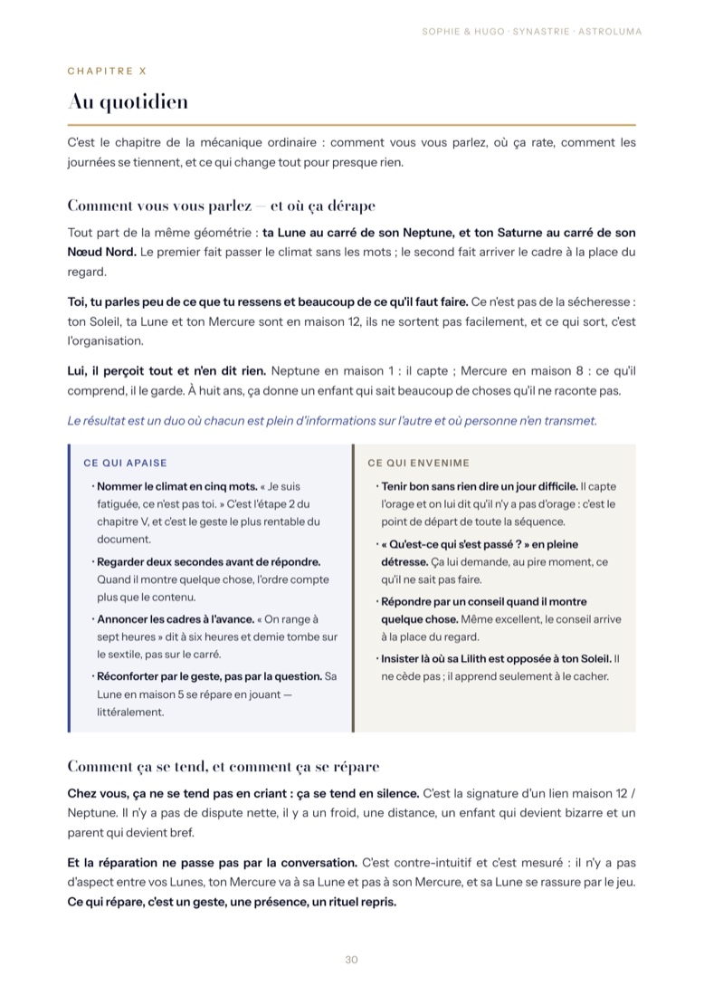 Page 30 de l'exemple de lecture