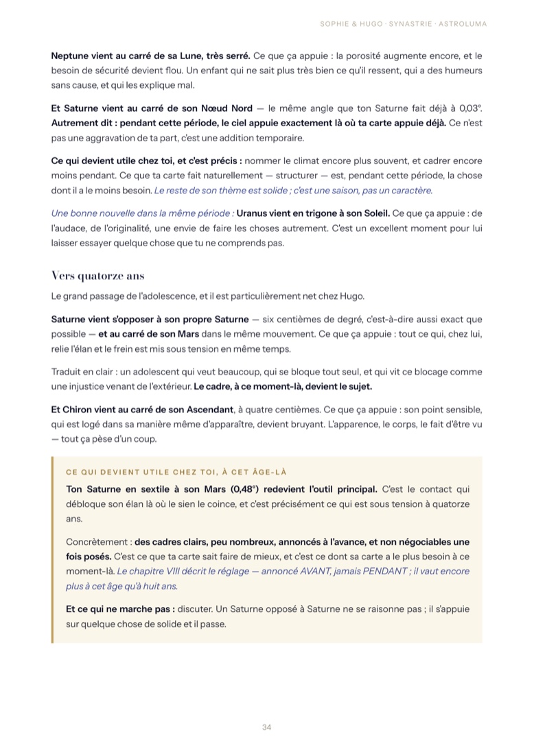 Page 34 de l'exemple de lecture